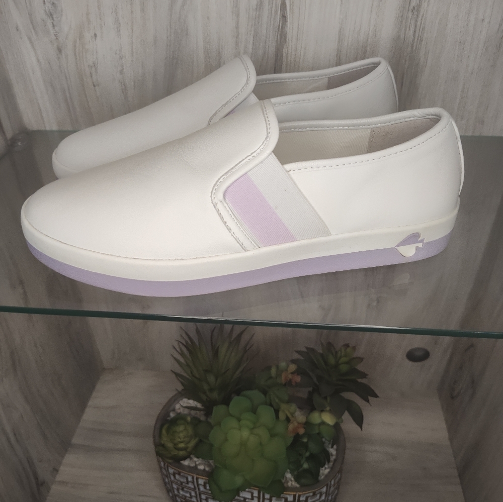 Kate Spade Women's  Sandy Slip On Sneaker SZ 7.5 New On Box